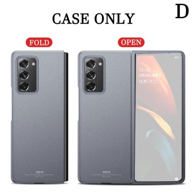 FOR SAMSUNG GALAXY Z FOLD 2 ULTRA-THIN SCREEN WITH PHONE FOLDING FROSTED AND PHONE CASE COVER - theroxymob