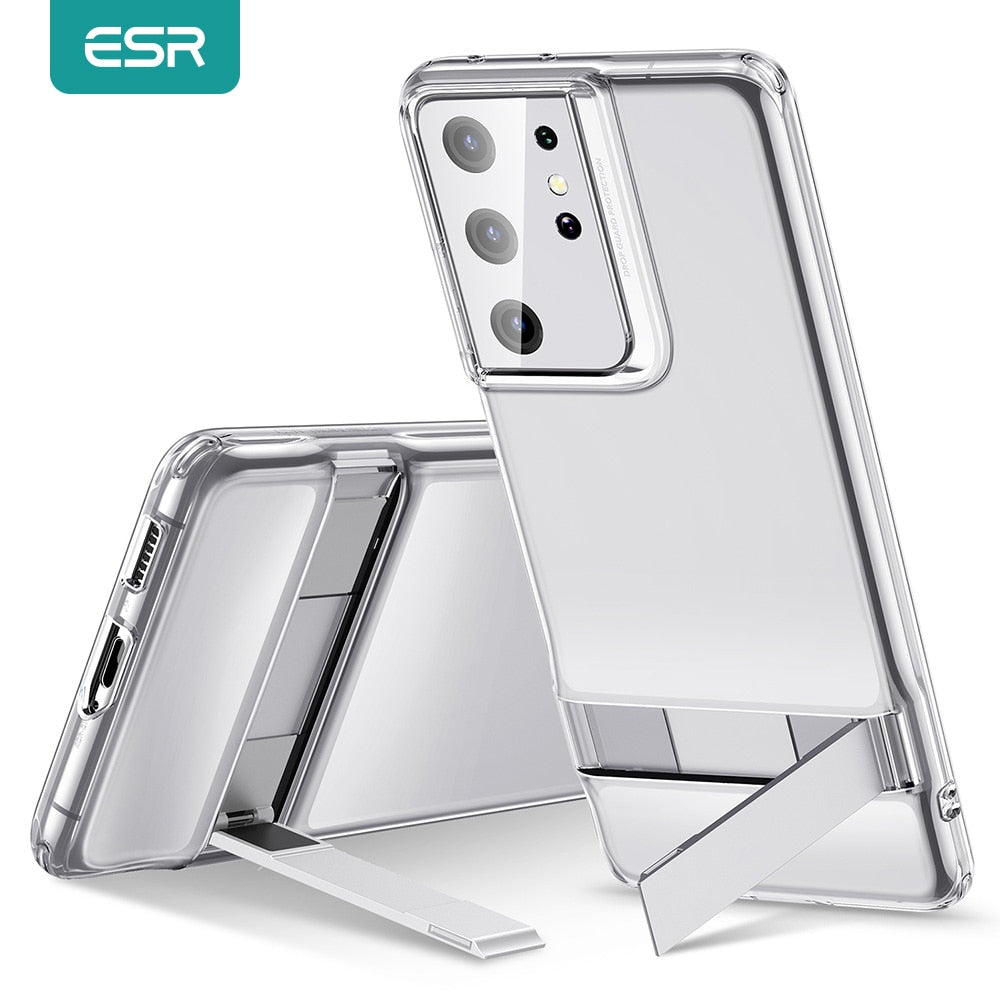 Case Metal Kickstand Case Luxury Back Cover - theroxymob