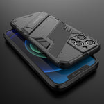 Armor For apple iphone 12 pro max case cover Shockproof Holder Phone Case PC Silicone For iphone12 Mini Cases coque funda luxury - theroxymob