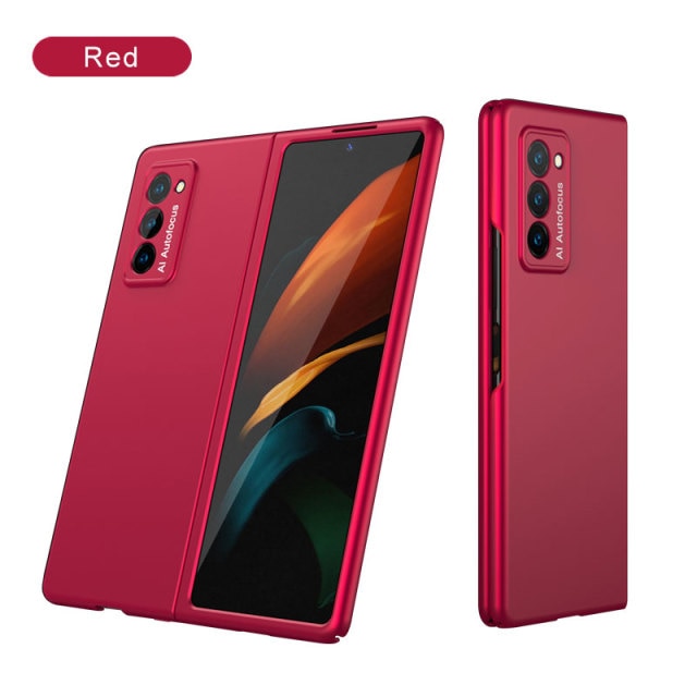 Case For Samsung Galaxy Z Fold 2 5G Case Ultra-thin Anti-knock Combination Film Hard Matte Cover - theroxymob