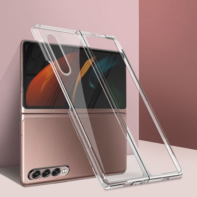 for Samsung Galaxy Z Fold 3 Luxury Ultra Thin Case Matte Hard Selicon Slim - theroxymob