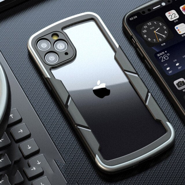 Luxury Case Transparent Shockproof Protective - theroxymob