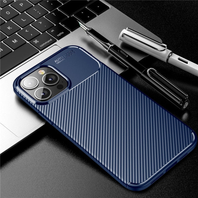 Luxury Case For iPhone13 Series Soft Silicone Protective Bumper Back Phone Cover - theroxymob