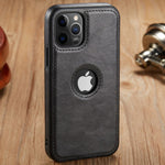 Luxury Leather Original Phone Case For iPhone 13 Series case leather Slim Soft Back Cover - theroxymob
