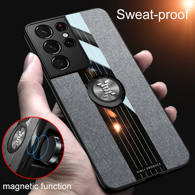 Magnetic Ring Holder Phone Case - theroxymob