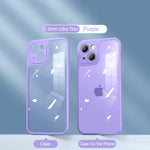 Ultra Thin Soft Transparent Case Clear Silicone Camera Protector Bumper Cover For iPhone 13 Series - theroxymob