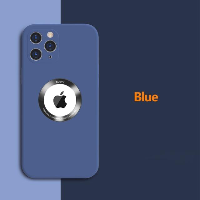 New High Quality Skin Feel Liquid Silicone Case Lens Protection for iPhone 12 11 Series - theroxymob